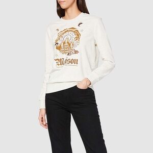 Scotch & Soda Maison Scotch Female Goddess Embroidered Sweatshirt Size S